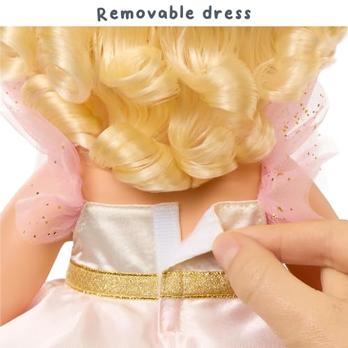 Muñeca Baby Born Princess Baby Annabell rubia ojos azules miniatura 5