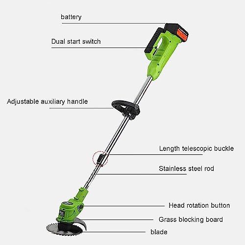 Tondeuse à gazon électrique pour taille de pelouse et désherbage facile - 3