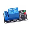 SaiDian 2Pcs 1 Channel 3V Relay Module 3.3V Low Level Shooting with Lamp (Without Optocoupler)