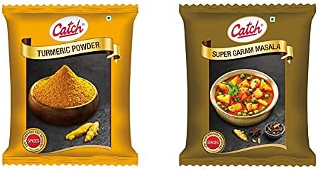 Catch Turmeric Powder, 500 gm and Super Garam Masala Powder, 200 gm