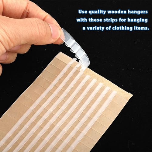 Image of 100 PCS Hangers with Anti-Slip Hangers Grips, Clothes Hanging, Secure Hanger for Wardrobe, Durable Clothes Hangers with Anti-Slip Technology, Premium Hanger Set for Home Use