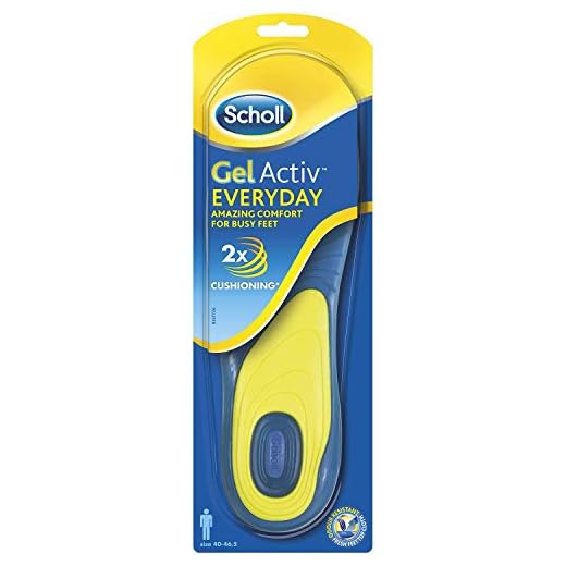 Scholl Gel Activ Everyday Men Sulor – dämpar stötar under vardagsaktiviteter