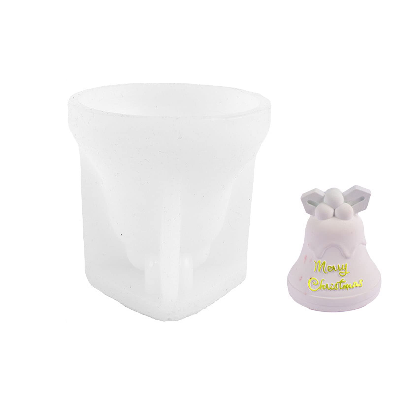 Buxuaaaa B Uxuaaaa Christmas Soap Mold Ornament Silicone Epoxy Silicone Casting Making Accessories Epoxy Casting Ornament Decor