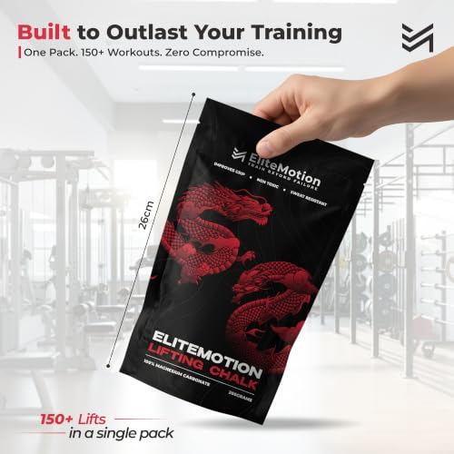 Image of Lifting Chalk Powder (200GM) | Gym Chalk for Strong Grip & Sweat Control | Weightlifting, Powerlifting, Rock Climbing, Crossfit, Calisthenics & Workout Training