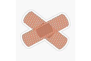 STICKY DUDE Band Aid Waterproof Funny Car Dent Sticker Decal