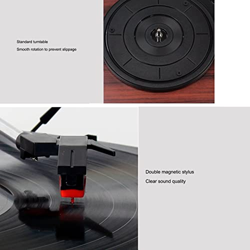 Tourne-Disque, Rotation Stable 100-240V Tourne-Disque Vinyle Rétro pour La Décoration De La Maison (Prise UE) - Les Beatles, Paul McCartney, John Lennon, RIngo Starr, George Harrison Tourne-Disque, Rotation Stable 100-240V Tourne-Disque Vinyle Rétro pour La Décoration De La Maison (Prise UE) – Image 6
