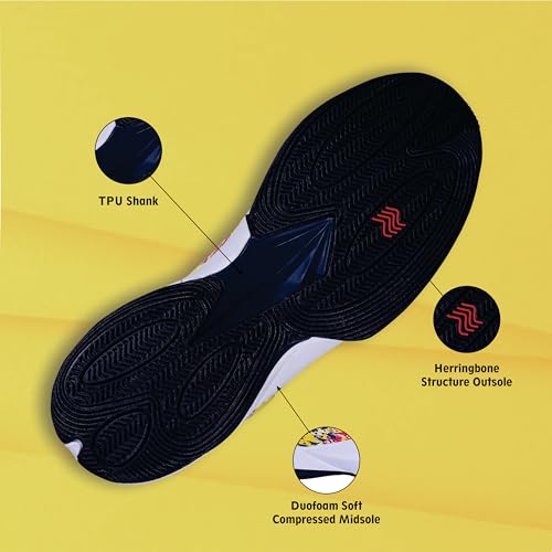 Image of Nivia Urban Art Basketball Shoes for Men, Shoes for Basketball, Basketball Shoes for Boys, Basketball Shoes for Indoor and Outdoor Court, Rubber Sole Basketball Shoes