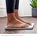 Greater Goods Digital Weight Bathroom Scale, Shine-Through Display, Accurate Glass Scale, Non-Slip & Scratch Resistant, Body Weight (Silver)