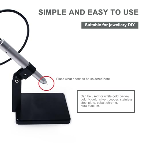 Permanent Jewelry Welder 110V 60HZ Handheld Pulse Arc Welder CNC Spot Welding Machine for DIY Jewelry Repair Dental Hardware