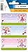 HERMA 4918 Lot de 6 étiquettes autocollantes pour livre Motif princesse 76 x 35 mm