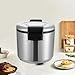 Commercial Rice Cooker 23L/6Gal Commercial Stainless Steel Electric Rice Warmer 100 Cup Commercial Food Warmer with One-Touch Operation Industrial 100 Cup Rice Cooker