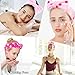Casoty 6 Pcs Spa Headbands, Hair Holder for Washing Face, Soft Coral Fleece Facewash Headband, Bow Hair Bands, Beauty Headbands for Face Washing Shower Skin Care Yoga
