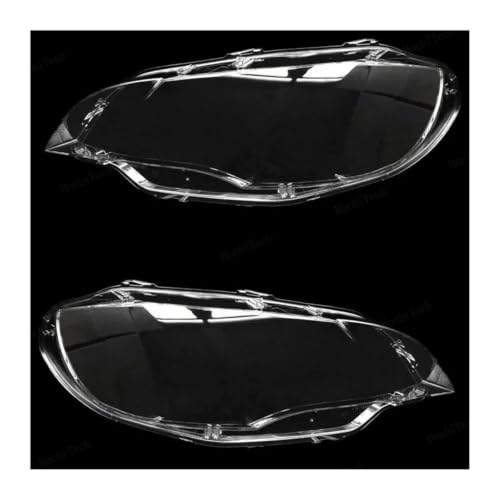 Couvercle d'abat-jour phare avant BMW X5M E70 coque transparente haute clarté - 2