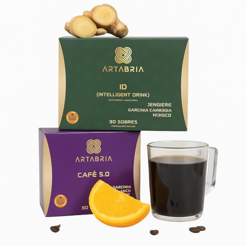 HIPNOTIK CASUALITY Café Artabria 5.0 (30 Sobres), GARCINIA, NARANJA AMARGA, GUAPANA(CAFE+DRINK). Pack