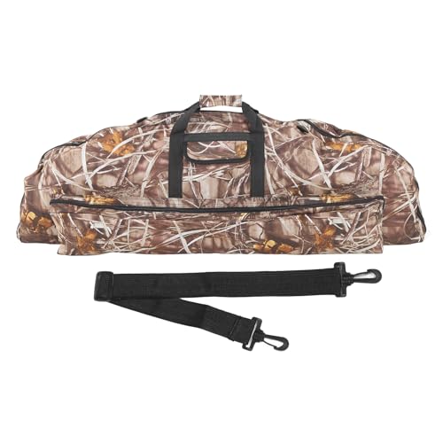 Funda para arco compuesto acolchada CHICIRIS de 115 cm para transportar flechas sin dañarlas 6