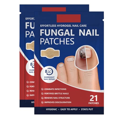 Parches de uñas, parches de reparación de uñas para uñas de los pies, reparación de uñas dañadas, para pies y manos (2)