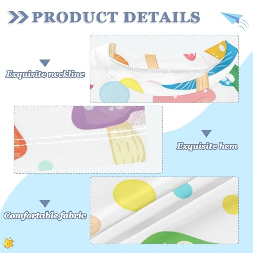 Boys Swing Shirts Mushroom Cute Food Rashguard Short Sleeve Kids T-Shirts Sun UPF 50+3