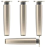 VIEUE Möbelfüße, Möbelbeine, konische Sofabeine, Ersatz-Möbelfüße, for Sofa, Tisch, Stuhl, Teekabine, mit Montageplatte, mit Fußmatte, höhenverstellbar (Color : Drawing, Size : 10cm)