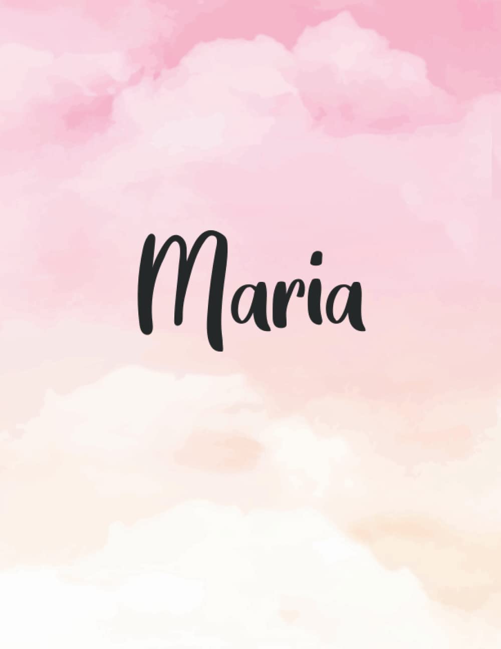 Maria: Personal Name Dot Gird | The Notebook For Writing Journal or Diary Women & Girls Gift for Birthday, For Student | 160 Pages Size 8.5x11inch - V.106