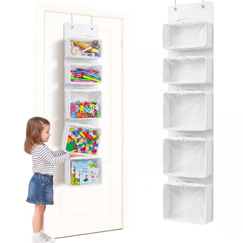 Over-the-Door Craft Supply Organizer