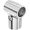 6 Sets T Pipe Clamp Connector, Fits 1-1/4(1.25 OD) Round Tube Frame, 31.8mm Handrail Structural Pipe Fitting, Aluminum Alloy