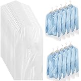 AYZTKUX 100 Pack Dry Cleaning Plastic Bags, Dry Cleaners Bags for Clothes, Clothes Covers for Home Storage, Travel, Moving (35.4 x 23.6 In)
