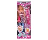 Simba 105734000 Steffi Love Welcome Baby Lalka w Ciąży, w Zestawie Akcesoria, 29 cm, Wielokolorowa