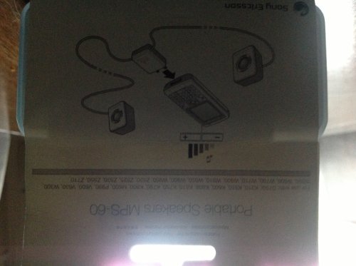 Sony Ericsson - Coppia di altoparlanti MPS-70