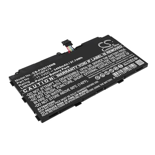 Cameron Sino Batterie de rechange pour Fujitsu Stylistic Q616, Stylistic Q665, Stylistic Q738, Stylistic Q739 PN:Fujitsu CP690859, CP690859-01, CP700540-01,...