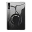 Clear case + black ring