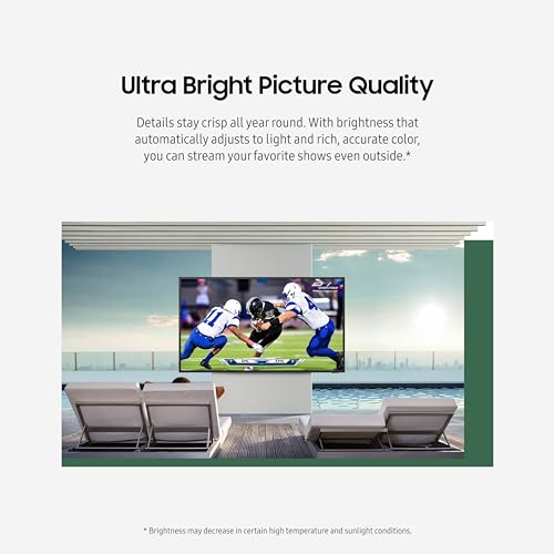 Image of Samsung 85-Inch Class Neo QLED 4K LST7C The Terrace Partial Sun Series Quantum HDR+ Smart TV for Outdoor Space, Anti-Reflection, Wi-Fi and Bluetooth Connection w /Alexa Built-In (QN85LST7C, 2024 Model)