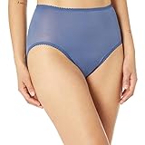 Bali Women's Skimp Skamp Brief Panty, Classic Chambray Blue, 8