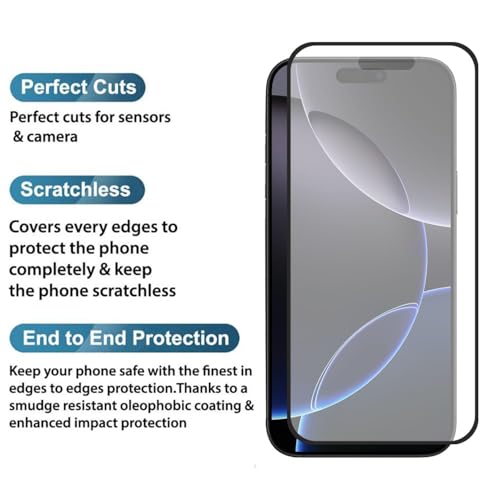 Image of Tempered Glass Screen Protector (For iPhone 15 Pro Max (Gaming))