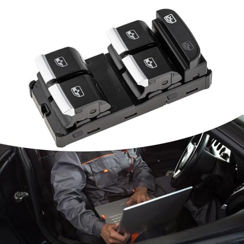 Régulateur bouton d'ascenseur en verre de véhicule 8W0959851E