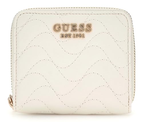 Maroquinerie GUESS Melisandra SLG Small portefeuille compact aux finitions dorées