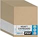 100 Chipboard Sheets 9 x 12 inch - 22pt (Point) Light Weight Brown Kraft Cardboard for Scrapbooking & Picture Frame Backing (.022 Caliper Thick) Paper Board | MagicWater Supply