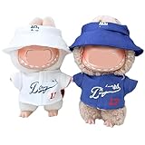 ドール服 大谷 翔平 ラブ 人形 衣装 交換用 手作り17cmドール対応 着せ替え服 ラブブかわいい コスチューム (ブルー)