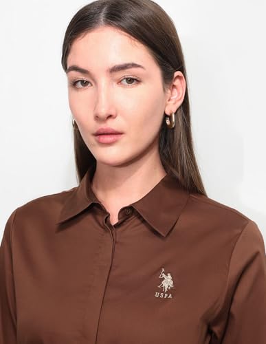 Image of Cotton Sateen Regular fit Shirt