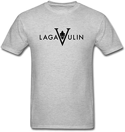 Herocoat Men's Lagavulin Logo Short Cotton T Shirt