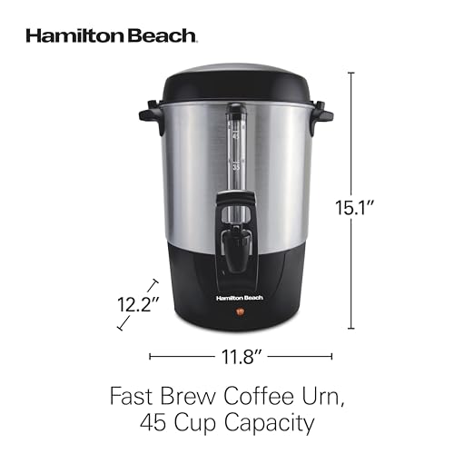 Hamilton Beach 45 Cup Fast Brew Coffee Urn and Hot Beverage Dispenser - image 7