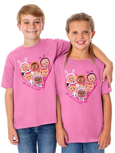 Cry Babies Magic Tears Girl's We Are So Cute Crewneck T-Shirt For Kids3