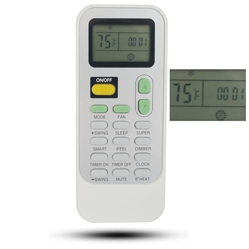Télécommande de rechange pour climatiseur Hisense DG11J1-72 infrarouge