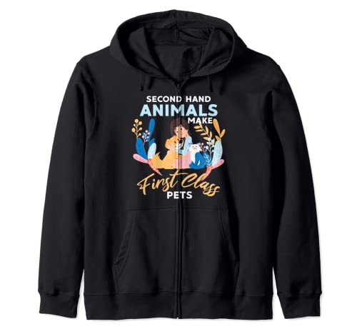 Animaux Pets Chien Chat Rescue Propriétaire Chien Amoureux Patte Sweat à Capuche