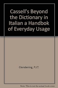Hardcover Cassell's Beyond the Dictionary in Italian a Handbok of Everyday Usage Book