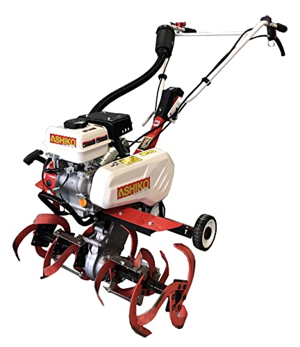 ASHIKO MOTOAZADA DE Gasolina Motor 156F - 98CC, 50-65CM DE ANCHOO DE Trabajo Y Profundidad DE 15CM