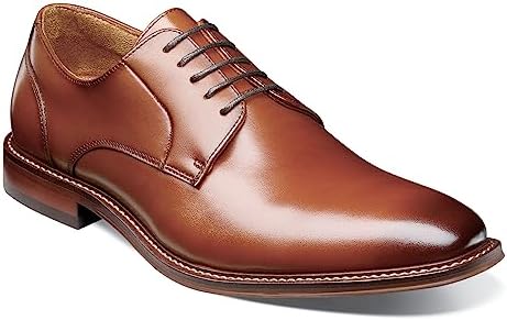 STACY ADAMS Men's, Marlton Plain Toe Oxford Cognac 10.5 M | Image 3