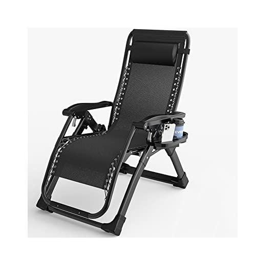 Chaise longue jardin extérieure réglable et pliable pour camping et cour