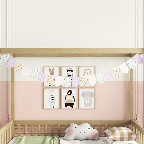 Image of Twin Size 4-Poster Canopy Floor Bed with Fence Guardrails, Modern Wooden Platform Bed Frame for Kids Teens Girls Boys, No Box Spring Needed, Easy Assembly (Natural-05)