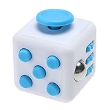 GuardEZ Gadget Tech Fidget Box Relieves Stress and Anxiety for Children and Adults Anxiety Attention Toy, Blue/White