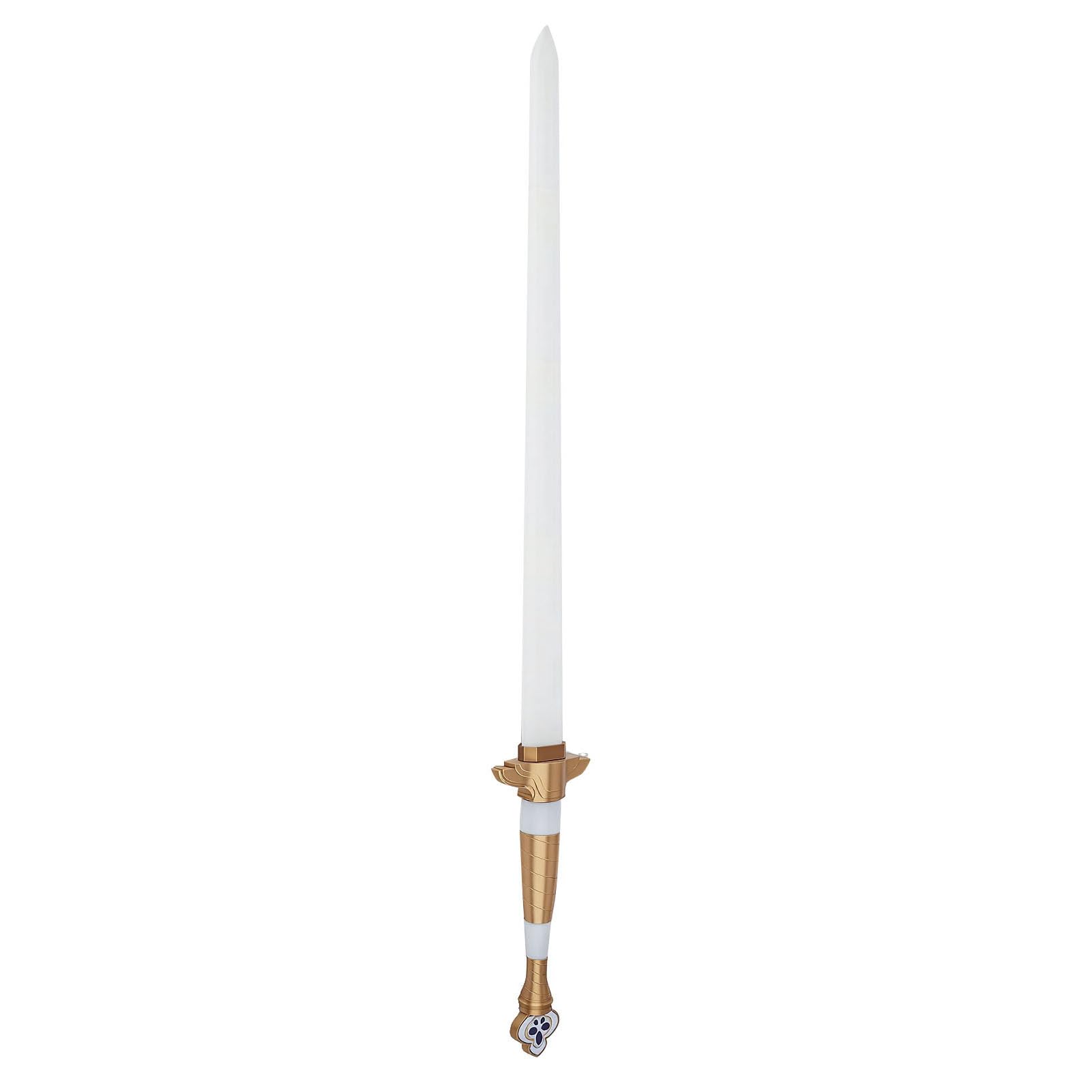 Brrnoo Rumi Sword from Kpop Demon Hunters, 3D Printed Glow in The Dark Retractable Cosplay Prop with Rune Design, Anime Role Play Sword (Luminous Green)